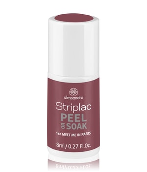 Alessandro Striplac Peel or Soak Nagellack 8 ml Hellbraun