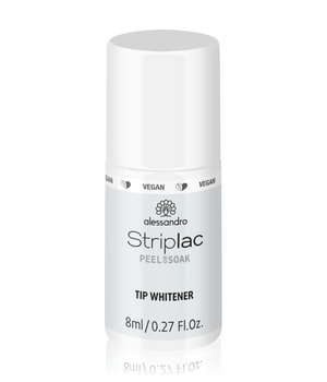 Alessandro Striplac Peel or Soak French Tip Whitener Nagellack 8 ml Weiß