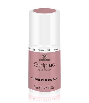 Alessandro Striplac Peel or Soak Nagellack 8 ml Rosa