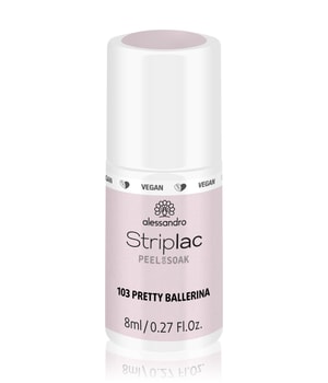 Alessandro Striplac Peel or Soak Nagellack 8 ml Creme