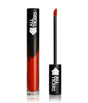 All Tigers Natural & Vegan Liquid Lipstick 8 ml Rot