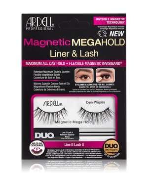 Ardell Magnetic Megahold Liner & Lash Demi Wispies Wimpern 1 Stk Schwarz