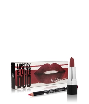 bellápierre Duo Lipstick & Liner Lippen Make-up Set 5.3 g Braun