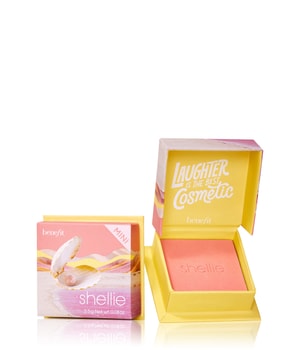 Benefit Cosmetics Shellie Blush Mini in softem Rosa mit Perlmuttschimmer Rouge 2.5 g Rosa