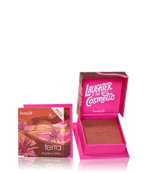 Benefit Cosmetics Terra Blush Mini in Terracotta mit Goldschimmer Rouge 2.5 g Braun