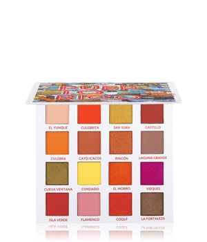 BH Cosmetics 16 Color Shadow Palette Party in Puerto Rico Lidschatten Palette 16 g