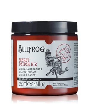 BULLFROG Secret Potion N.2 Shaving Cream Comfort Rasiercreme 250 ml