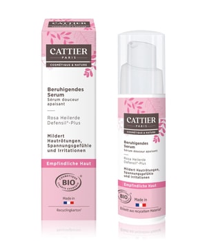 Cattier Gesichtspflege Rosa Heilerde - Defensil-Plus Gesichtsserum 30 ml