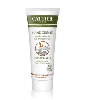 Cattier Handpflege Weiße Heilerde - Bio-Meisterwurz Handcreme 75 ml