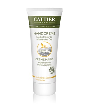 Cattier Handpflege Weiße Heilerde - Pflanzliche Öle Handcreme 75 ml