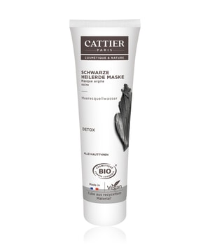 Cattier Schwarze Heilerde Maske Gesichtsmaske 100 ml