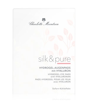 Charlotte Meentzen silk & pure Hydrogel-Augenpads Mit Hyaluron Augenpads 5 Stk