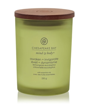 Chesapeake Bay Candle Mind & Body Awaken & Invigorate - Lemongrass Eucalyptus Duftkerze 250 g