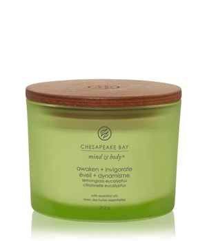 Chesapeake Bay Candle Mind & Body Awaken & Invigorate - Lemongrass Eucalyptus Duftkerze 312 g