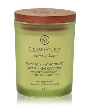 Chesapeake Bay Candle Mind & Body Awaken & Invigorate - Lemongrass Eucalyptus Duftkerze 96 g