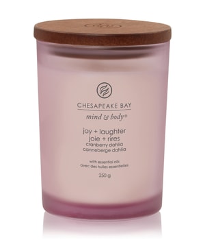 Chesapeake Bay Candle Mind & Body Joy & Laughter - Cranberry Dahlia Duftkerze 250 g