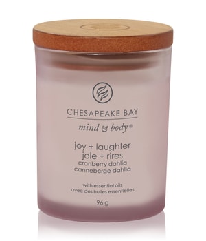 Chesapeake Bay Candle Mind & Body Joy & Laughter - Cranberry Dahlia Duftkerze 96 g