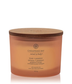 Chesapeake Bay Candle Mind & Body Love & Passion - Grapefruit Mango Duftkerze 312 g