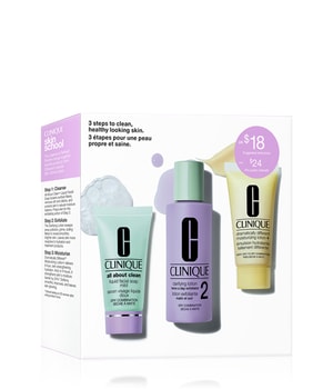 CLINIQUE All About Clean 3 Step Skin 2 Mini Kits Gesichtspflegeset 1 Stk