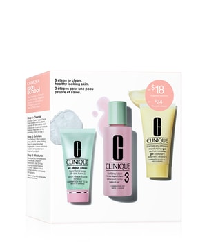 CLINIQUE All About Clean 3 Step Skin 3 Mini Kits Gesichtspflegeset 1 Stk