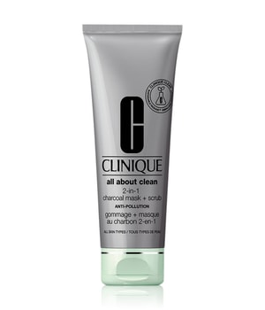 CLINIQUE All About Clean Charcoal Mask + Scrub Anti Pollution Gesichtsmaske 100 ml