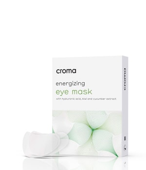 croma energizing eye mask Gesichtsmaske 8 Stk