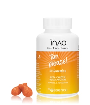 essence INAO by essence inner and outer beauty Tan Please! Gummies Nahrungsergänzungsmittel 124 g