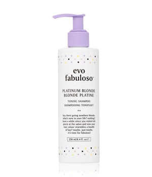 evo Fabuloso Platinum Blonde Toning Haarshampoo 250 ml