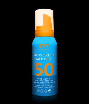 EVY Technology Sunscreen Mousse SPF 50 Face and Body Sonnencreme 100 ml