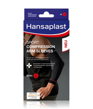 Hansaplast Sport Compression Wear Arm Sleeves Gr. L Kompressionsbekleidung 2 Stk