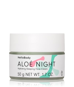 HelloBody ALOÉ NIGHT Hydrating Sleeping Face Cream Nachtcreme 50 ml