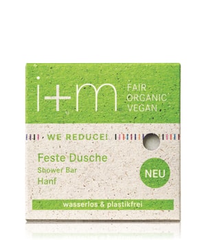 i+m Naturkosmetik WE REDUCE! Feste Dusche Hanf Duschgel 50 g