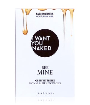 I WANT YOU NAKED BEE MINE Honig & Bienenwachs Gesichtsseife 100 g