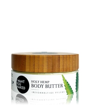 I WANT YOU NAKED Holy Hemp Bio-Hanfsamenöl & Vitamin E Körperbutter 200 ml