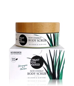 I WANT YOU NAKED NEW ENERGY BODY SCRUB Zitronengras & Aloe Vera Körperpeeling 200 ml