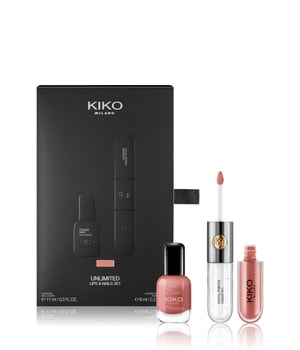 KIKO Milano Unlimited Lips & Nails Set Gesicht Make-up Set 1 Stk Hellbraun