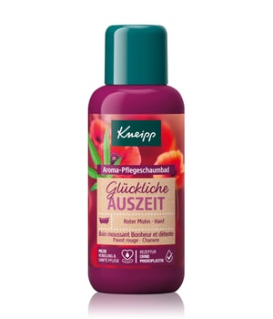 Kneipp Glückliche Auszeit Roter Mohn - Hanf Badeschaum 100 ml