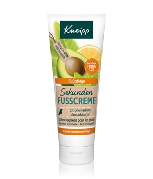 Kneipp Sekunden-Fußcreme Zitronenverbene - Avocadobutter Fußcreme 75 ml