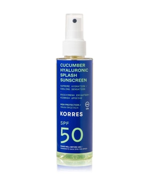 KORRES Cucumber Hyaluronic Splash SPF50 Sonnenspray 150 ml