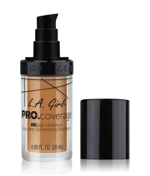 L.A. Girl PRO.coverage Flüssige Foundation 28 ml Hellbraun