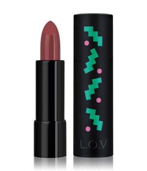 L.O.V X Très Click - 90ies Hits Velvet Matte Lippenstift 3.2 g Dunkelrot