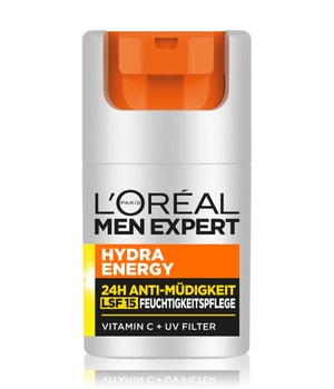 L'Oréal Men Expert Hydra Energy 24H Anti-Müdigkeit Feuchtigkeitspflege mit LSF15 Gesichtscreme 50 ml