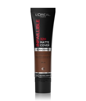 L'Oréal Paris Infaillible 32H Matte Cover Flüssige Foundation 30 ml Braun