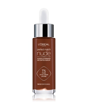 L'Oréal Paris Perfect Match nude Aufpolsterndes Getöntes Serum Getönte Gesichtscreme 30 ml Braun