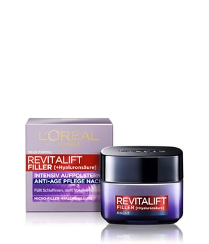 L'Oréal Paris Revitalift Filler [+Hyaluronsäure] Intensiv Aufpolsternde Anti-Age Nachtcreme 50 ml