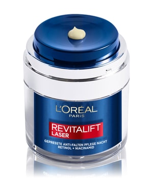 L'Oréal Paris Revitalift Laser Gepresste Anti-Falten Pflege Nacht Retinol + Niacinamid Nachtcreme 50 ml