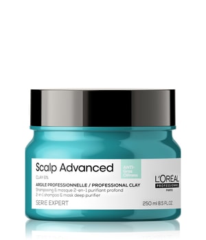 L'Oréal Professionnel Paris Serie Expert Scalp Advanced Anti-Oiliness 2in1 Deep Purifier Clay Haarmaske 250 ml