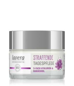 lavera Straffende Tagespflege 3-Fach Hyaluron und Bakuchiol Gesichtscreme 50 ml