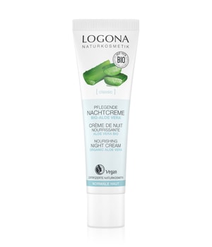 Logona Classic Nourishing Night Cream Organic Aloe Vera Nachtcreme 30 ml