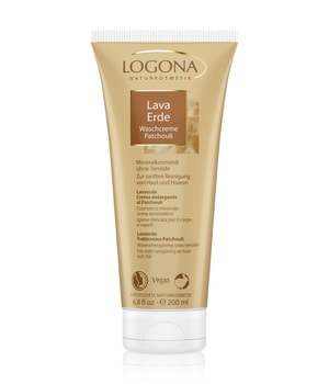 Logona Lava Erde Waschcreme Patchouli Duschcreme 200 ml